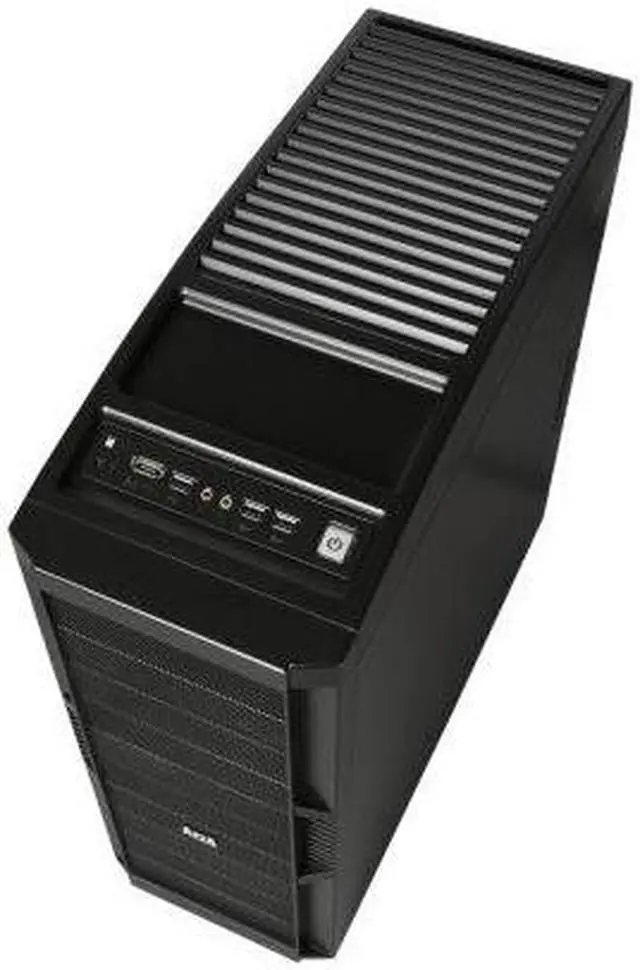 Alt view image 8 of 8 - AZZA Solano 1000 Black Japanese SECC Steel/Metal mesh in front MicroATX/ATX/Full ATX Computer Case
