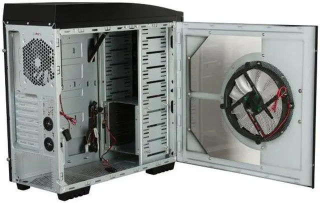Alt view image 5 of 8 - AZZA Fantom 900 Black Japanese SECC Steel/Aluminum ATX Mid Tower Computer Case