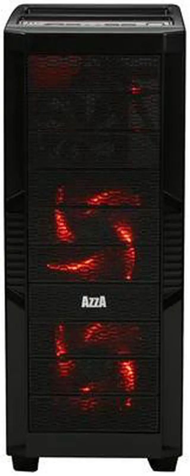 AZZA Solano 1000R Black / Red Computer Case - Newegg.com