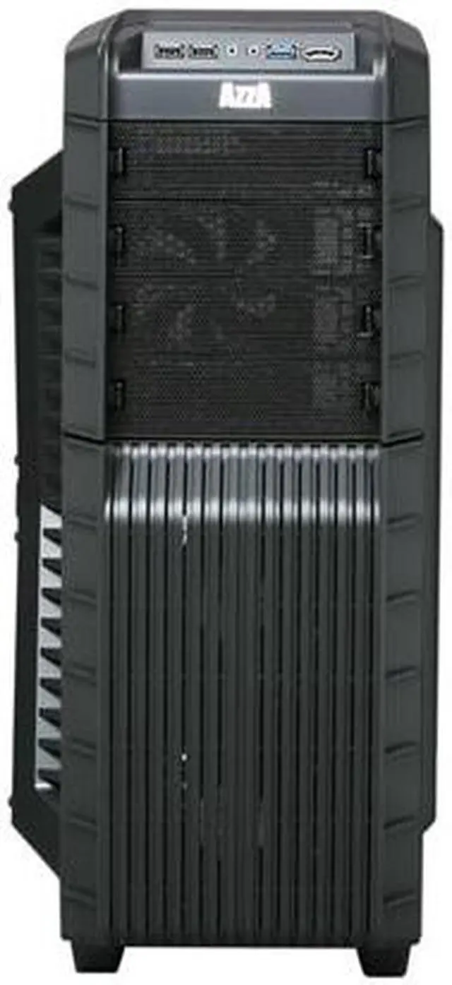 Alt view image 2 of 9 - AZZA Hurrican 2000 CSAZ-2000 Black SECC Japanese Steel ATX Full Tower Computer Case