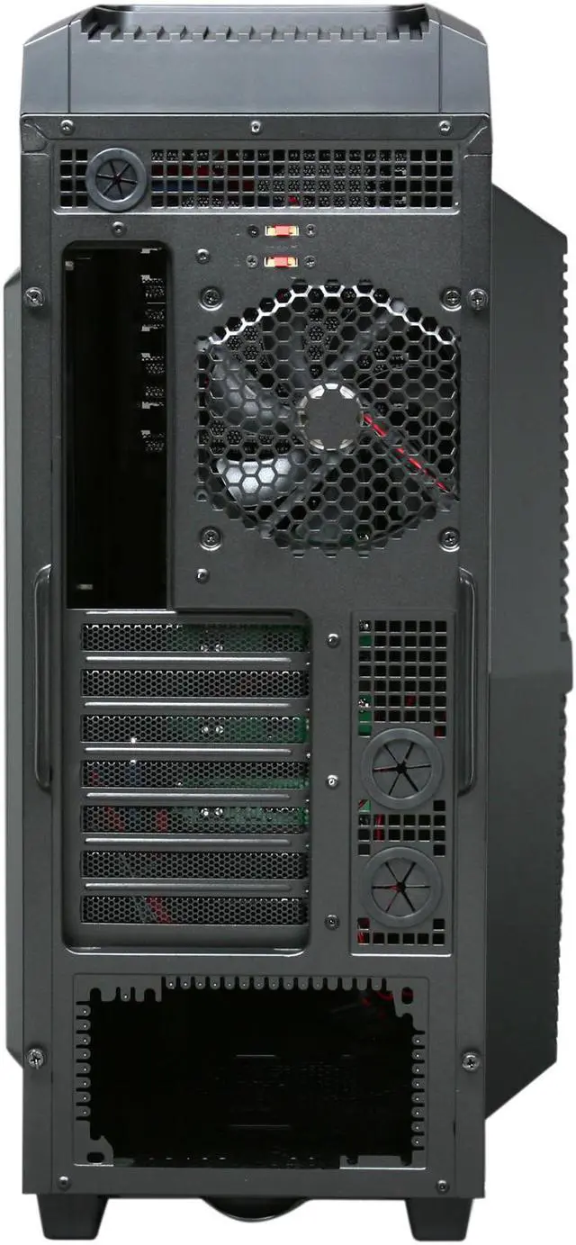 Alt view image 8 of 9 - AZZA Hurrican 2000 CSAZ-2000 Black SECC Japanese Steel ATX Full Tower Computer Case