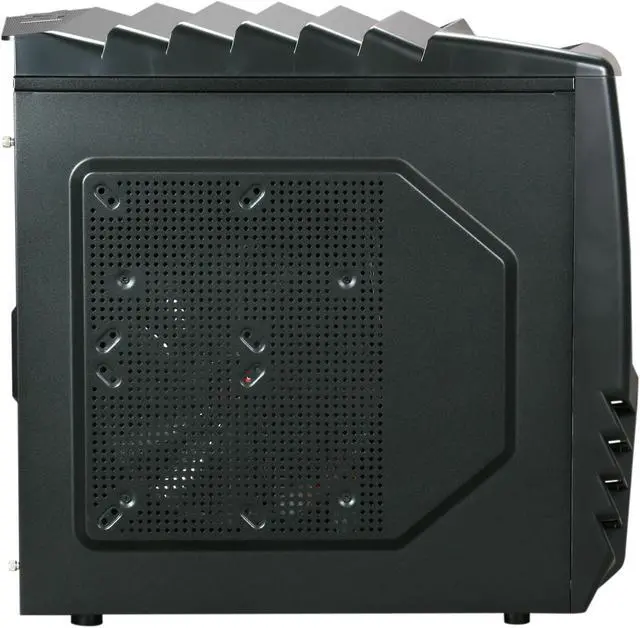 Alt view image 4 of 10 - AZZA Toledo 301 (CSAZ-301) Black SECC Steel ATX Mid Tower Computer Case