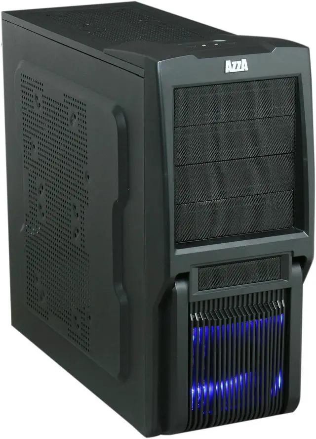 Main image of AZZA Triton 401 Black SECC Steel ATX Mid Tower Computer Case