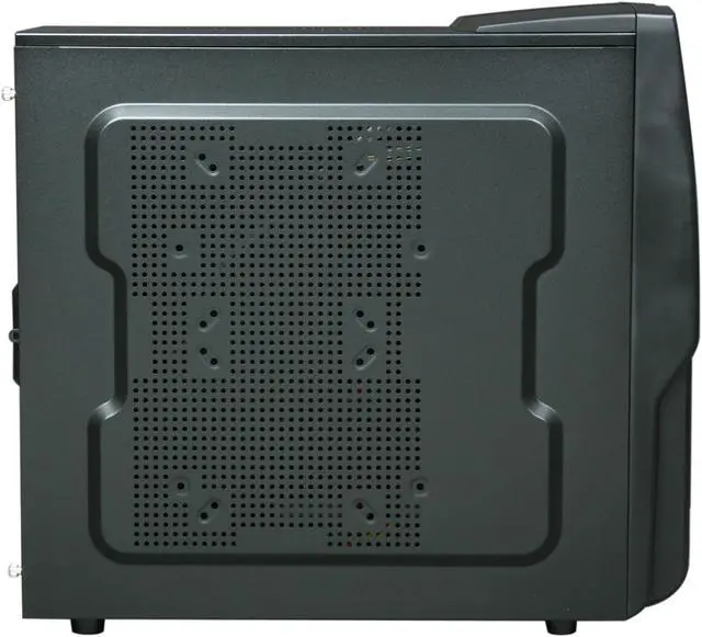 Alt view image 4 of 10 - AZZA Triton 401 Black SECC Steel ATX Mid Tower Computer Case