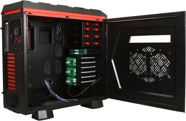 Alt view image 6 of 11 - AZZA Fusion 3000 (CSAZ-3000) Black SECC ATX Full Tower Computer Case