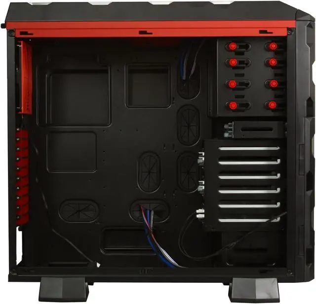 Alt view image 7 of 11 - AZZA Fusion 3000 (CSAZ-3000) Black SECC ATX Full Tower Computer Case