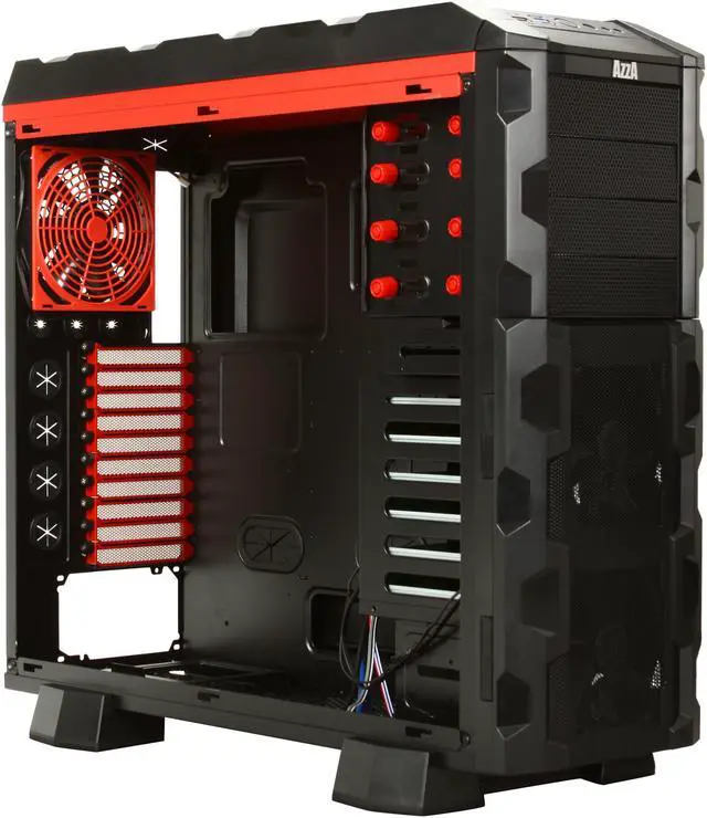 Alt view image 8 of 11 - AZZA Fusion 3000 (CSAZ-3000) Black SECC ATX Full Tower Computer Case