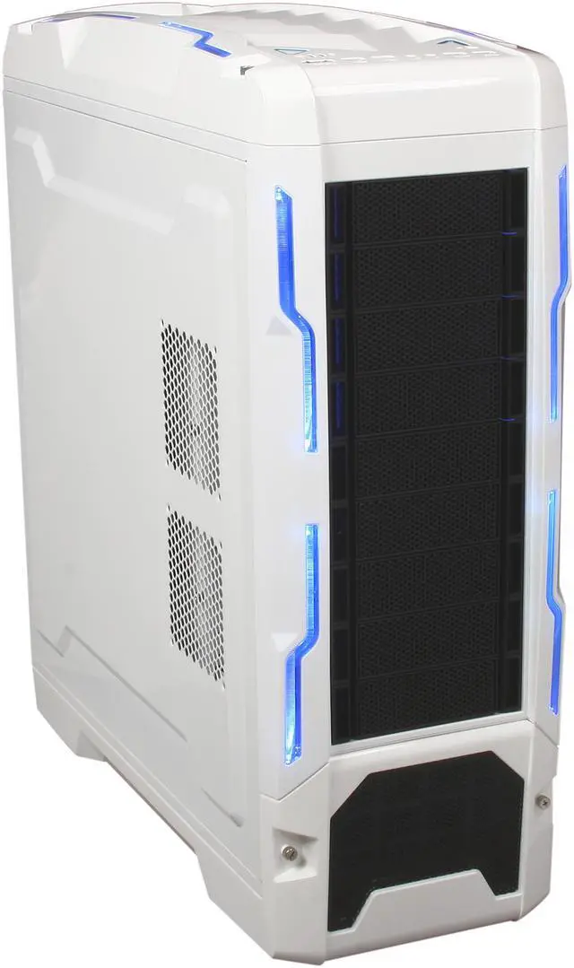 Alt view image 2 of 11 - AZZA Genesis 9000 CSAZ-9000W White 0.8mm SECC ATX Full Tower Computer Case