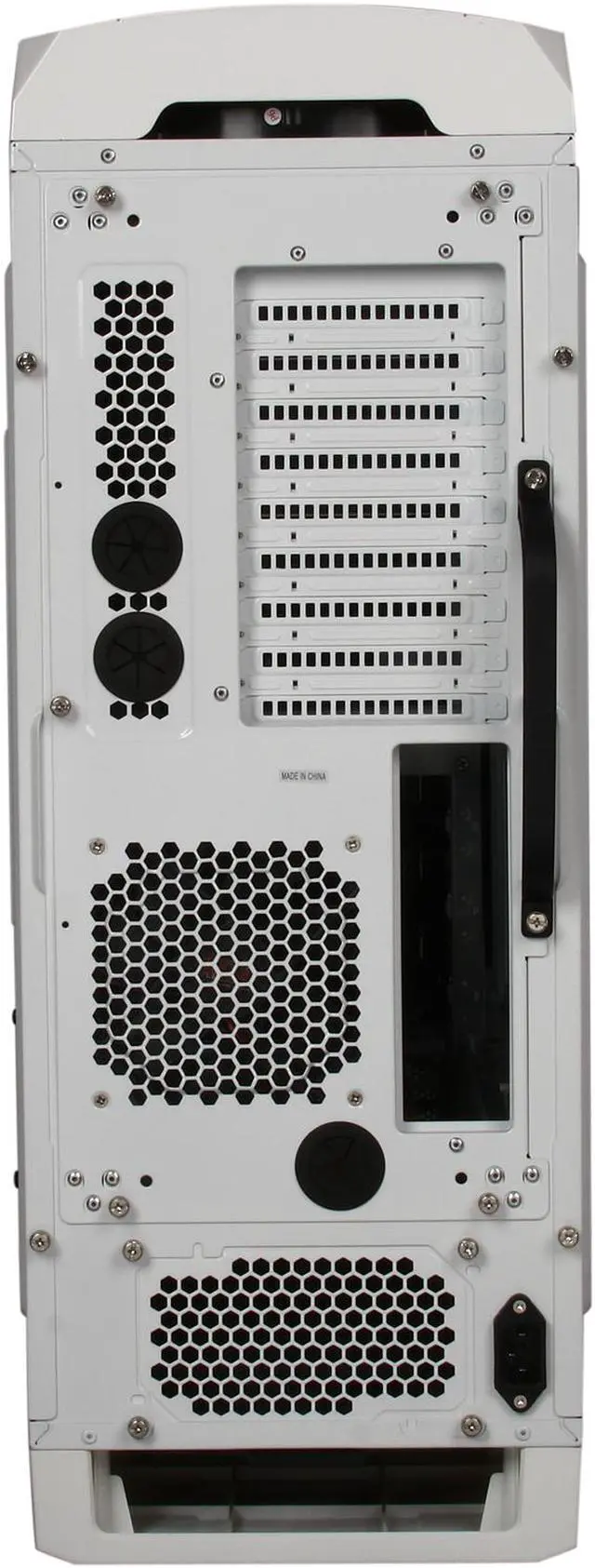 Alt view image 10 of 11 - AZZA Genesis 9000 CSAZ-9000W White 0.8mm SECC ATX Full Tower Computer Case