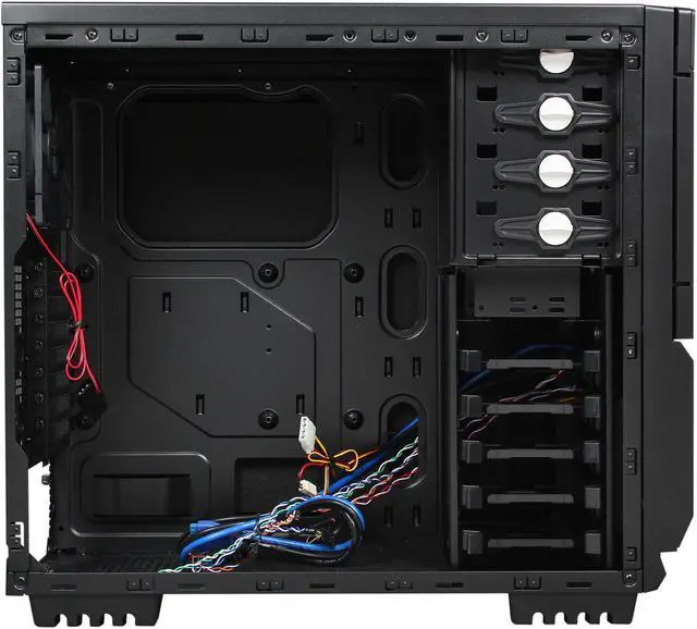 Alt view image 7 of 10 - AZZA Silentium 920B CSAZ-920B Black SECC ATX Mid Tower Computer Case