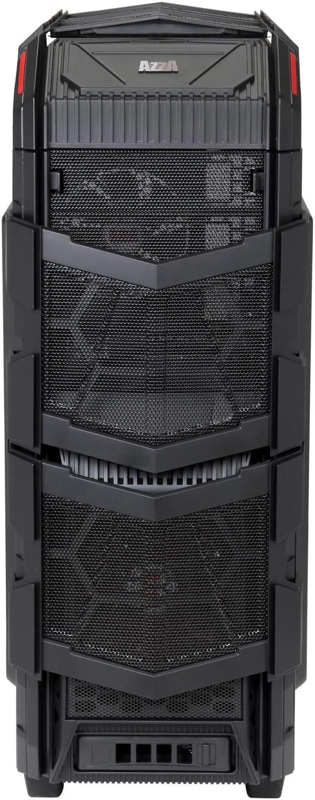Alt view image 3 of 11 - AZZA CSAZ- XT1 B Black Japanese SECC Steel ATX Full Tower Computer Case