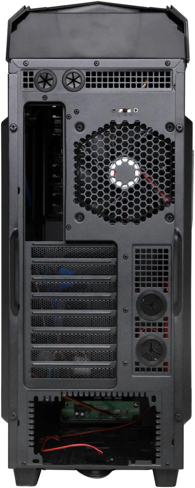 Alt view image 10 of 11 - AZZA CSAZ- XT1 B Black Japanese SECC Steel ATX Full Tower Computer Case