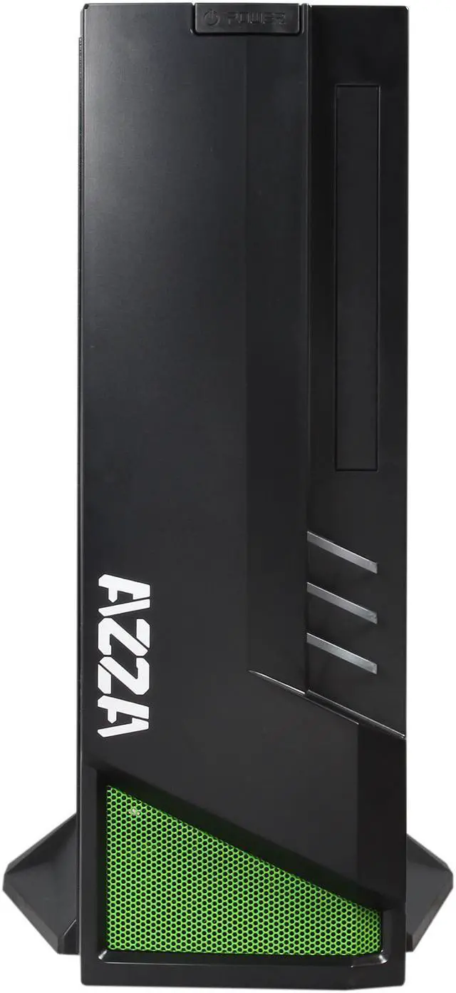Alt view image 3 of 10 - AZZA CSAZ-103 Black SECC Mini-ITX Tower Computer Case
