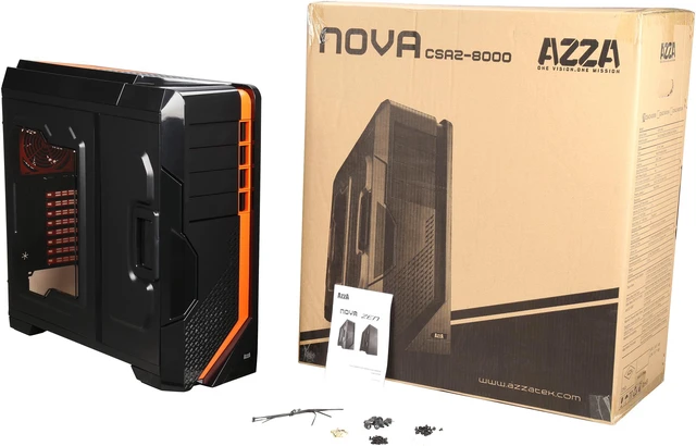 AZZA CSAZ-8000B Black Computer Case - Newegg.com
