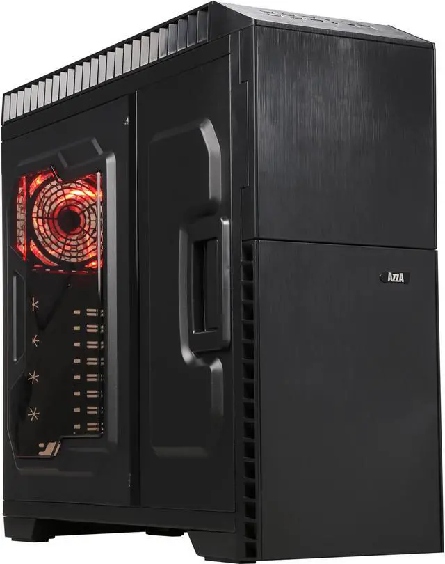 Main image of AZZA CSAZ-8100B Black SECC ATX Full Tower Computer Case