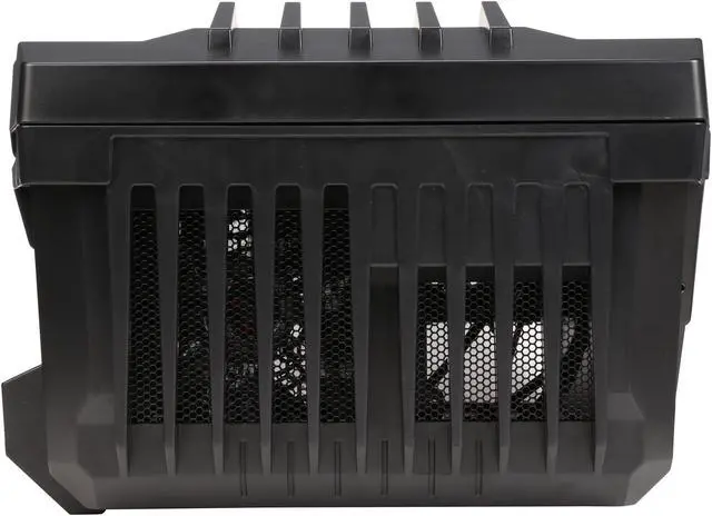 Alt view image 4 of 8 - AZZA CSAZ-105 Black / Red SECC Mini-ITX Computer Case Regular PS2 ATX power supply Power Supply
