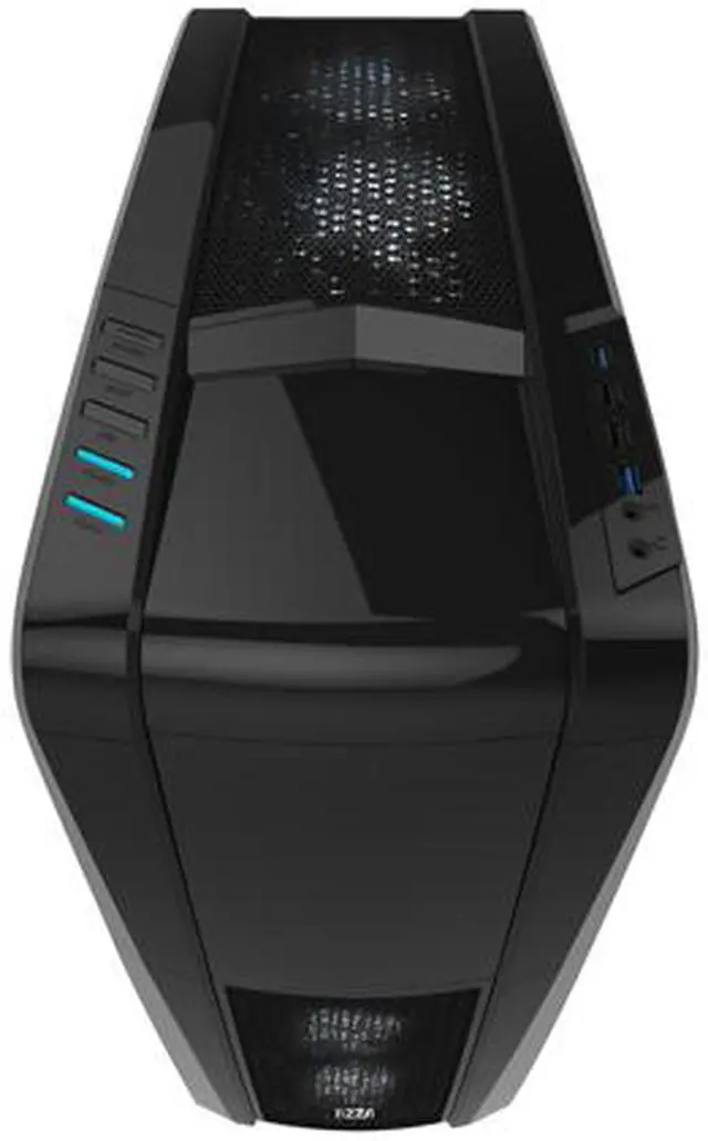 Alt view image 3 of 6 - AZZA Taurus 5000B Black/Black(inside chassis) SECC ATX Full Tower Case