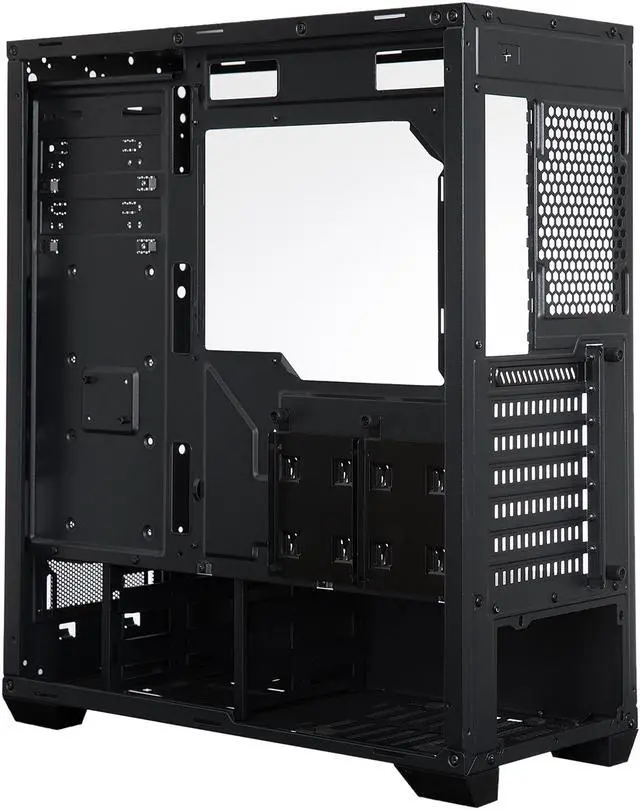 Alt view image 4 of 10 - AZZA INFERNO 310 DH CSAZ-310DH Black ATX Mid Tower Computer Case