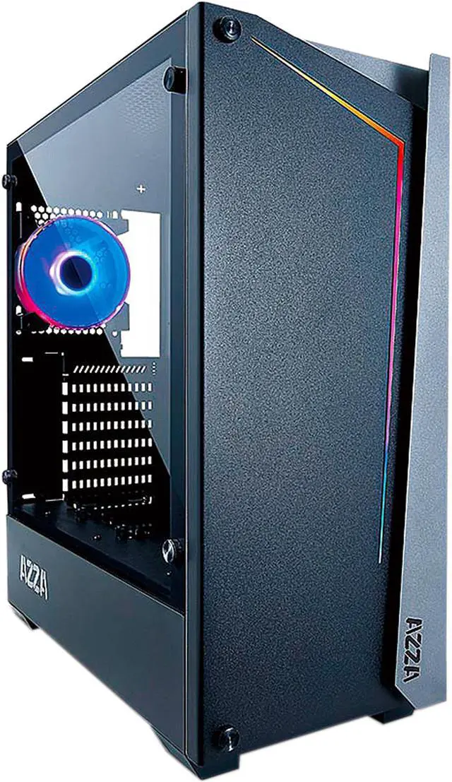 Main image of AZZA APOLLO 430 CSAZ-430B-DF1 Black ATX Mid Tower Computer Case