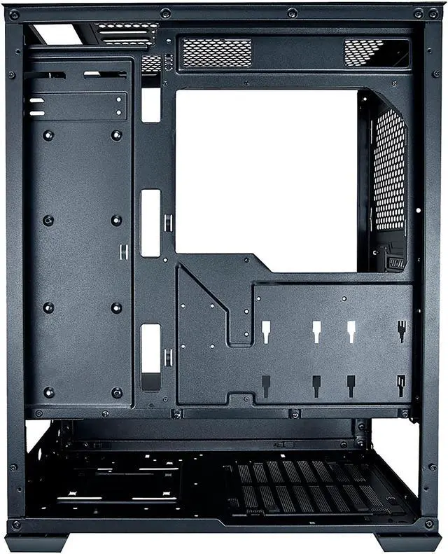 Alt view image 4 of 8 - AZZA APOLLO 430 CSAZ-430B-DF1 Black ATX Mid Tower Computer Case