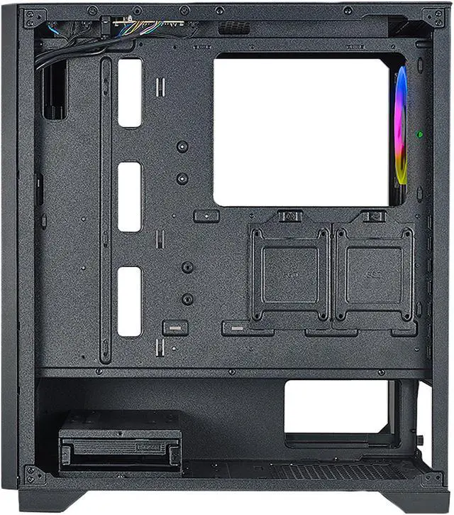 Alt view image 9 of 17 - AZZA HIVE 450 / Gaming / ATX Mid-Tower /  / Tempered Glass / Black / Steel / 1 x 120mm fan included