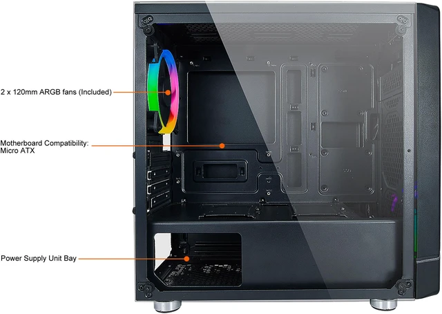 AZZA Noir CSAZ-130 Black Computer Case - Newegg.ca