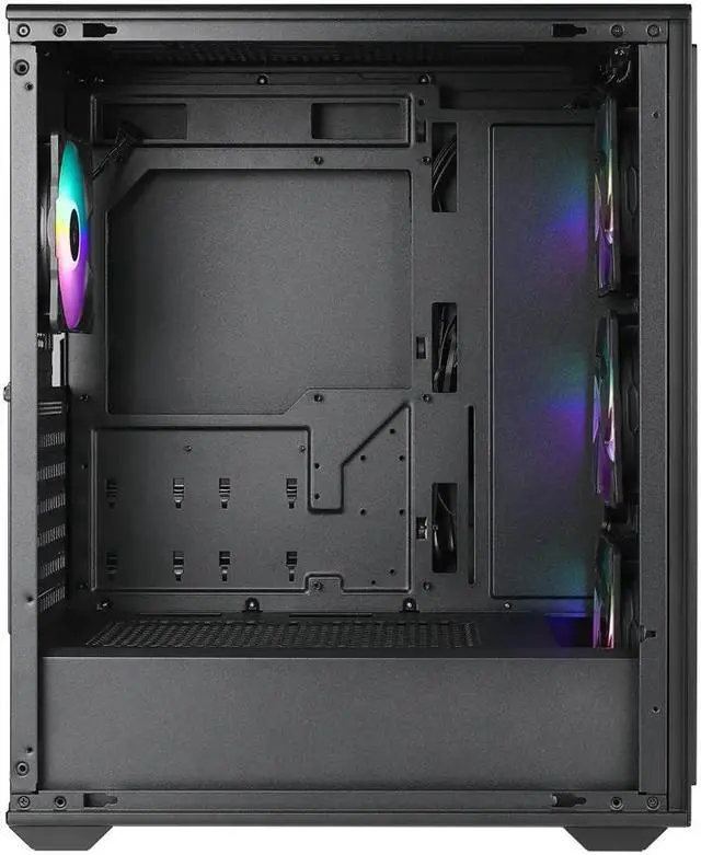 Alt view image 4 of 5 - AZZA CSAZ-370 FOREST Black ATX Mid Tower Case