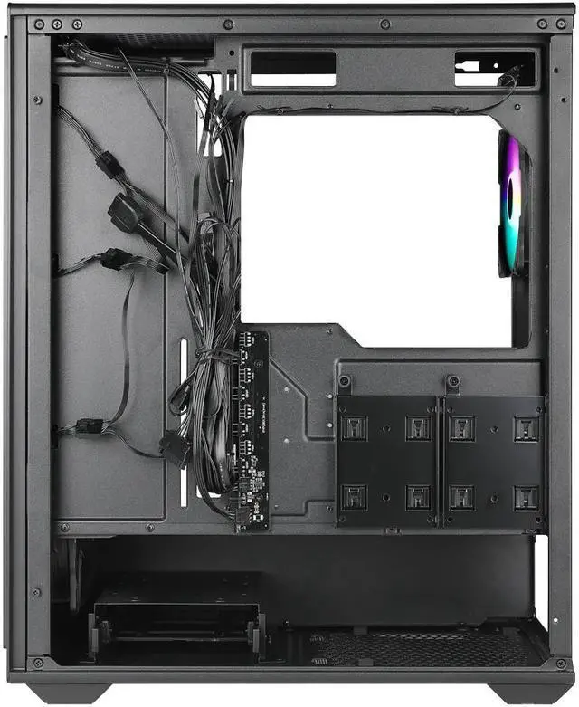 Alt view image 5 of 5 - AZZA CSAZ-370 FOREST Black ATX Mid Tower Case