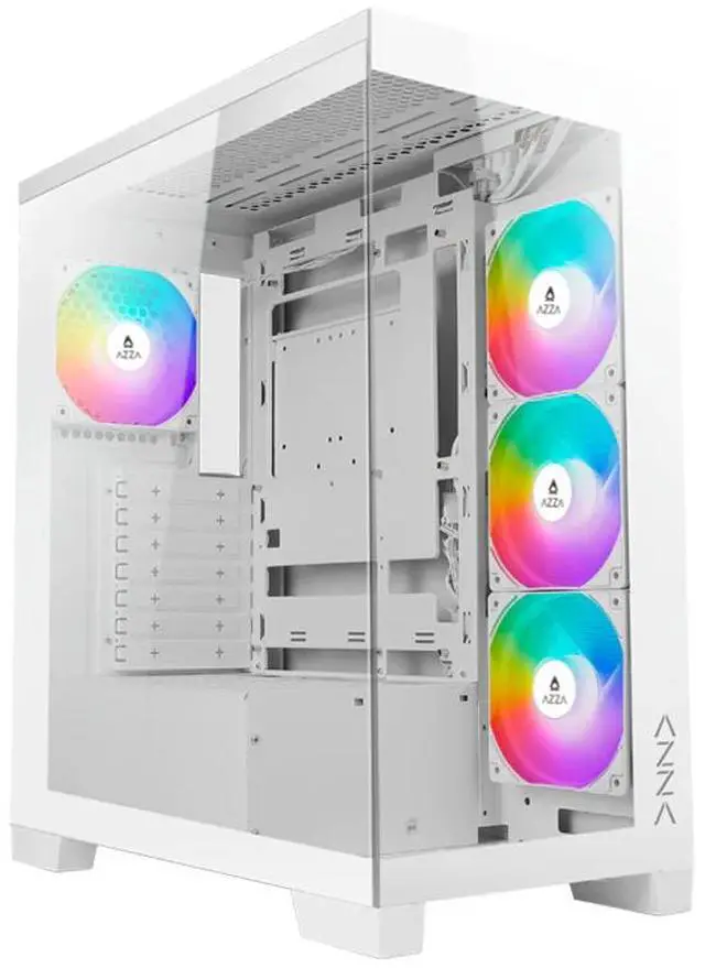 Main image of AZZA CSAZ-570W White ATX Mid Tower Cases (Computer Cases - ATX Form)