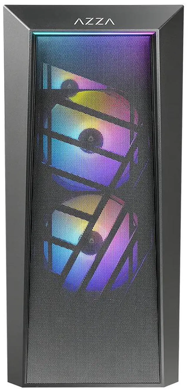 Alt view image 2 of 5 - AZZA SENTINEL CSAZ-203A01 Black ATX Mid Tower Case