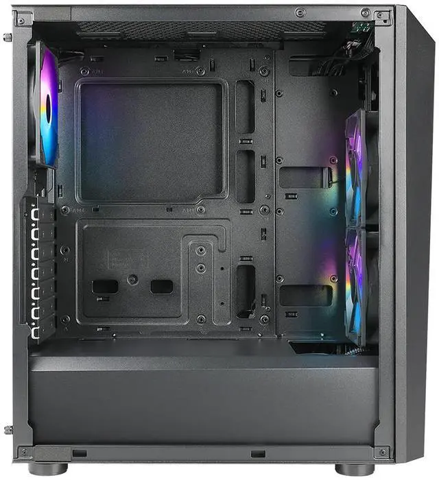 Alt view image 4 of 5 - AZZA SENTINEL CSAZ-203A01 Black ATX Mid Tower Case