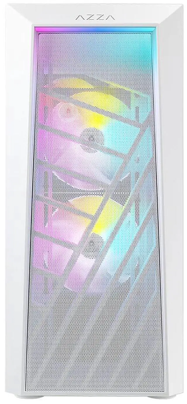 Alt view image 2 of 5 - AZZA SENTINEL WHITE CSAZ-203A01W White ATX Mid Tower Case