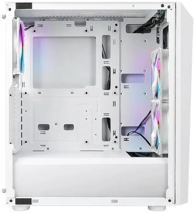Alt view image 4 of 5 - AZZA SENTINEL WHITE CSAZ-203A01W White ATX Mid Tower Case