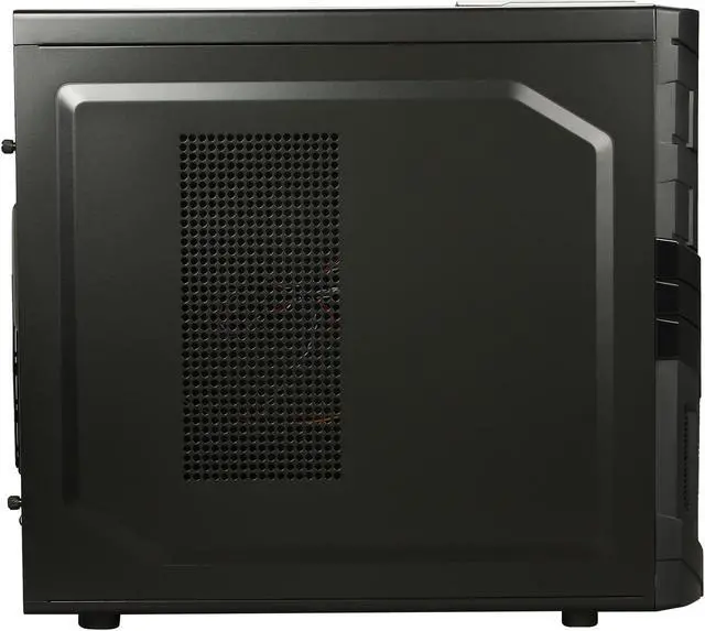 Alt view image 4 of 10 - COUGAR Volant Black Steel ATX Mid Tower Computer Case