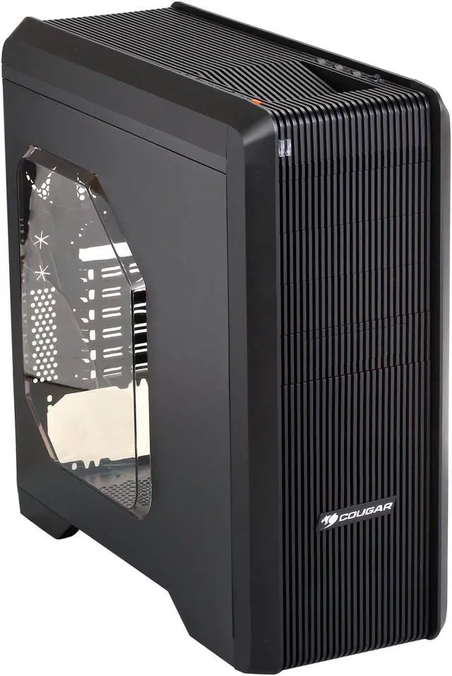 Main image of COUGAR Pioneer Black Steel ATX Mid Tower Computer Case with 3 x 12cm COUGAR TURBINE HYPER-SPIN Bearing Silent Fans and USB 3.0