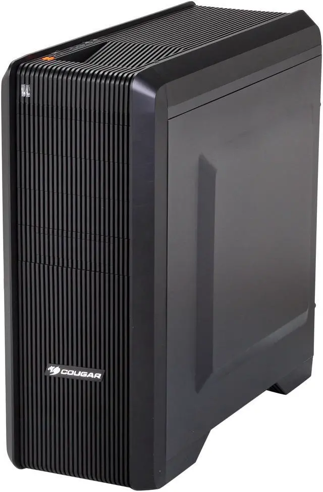 Alt view image 3 of 11 - COUGAR Pioneer Black Steel ATX Mid Tower Computer Case with 3 x 12cm COUGAR TURBINE HYPER-SPIN Bearing Silent Fans and USB 3.0