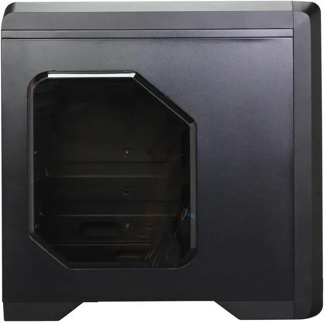 Alt view image 4 of 11 - COUGAR Pioneer Black Steel ATX Mid Tower Computer Case with 3 x 12cm COUGAR TURBINE HYPER-SPIN Bearing Silent Fans and USB 3.0