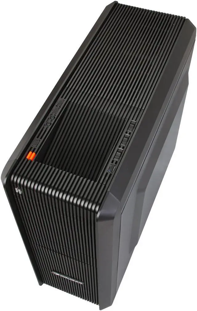Alt view image 9 of 11 - COUGAR Pioneer Black Steel ATX Mid Tower Computer Case with 3 x 12cm COUGAR TURBINE HYPER-SPIN Bearing Silent Fans and USB 3.0