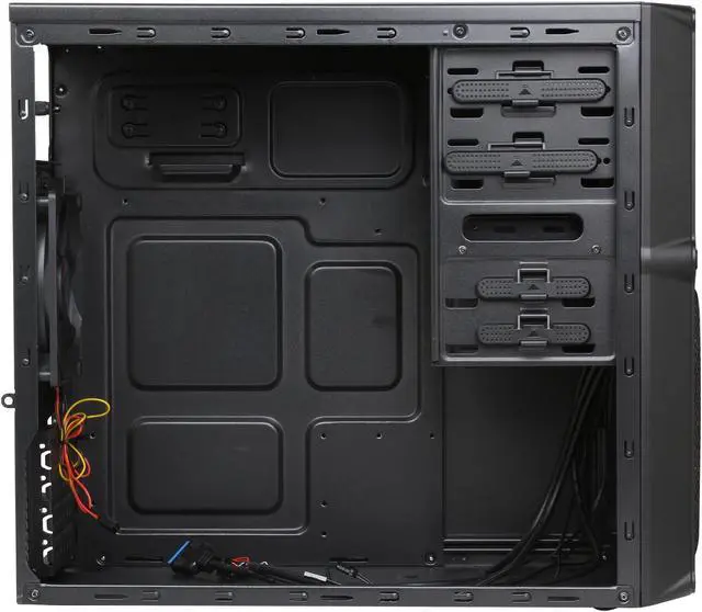 Alt view image 6 of 9 - COUGAR MG100 Black Steel Micro ATX Mini Tower Computer Case