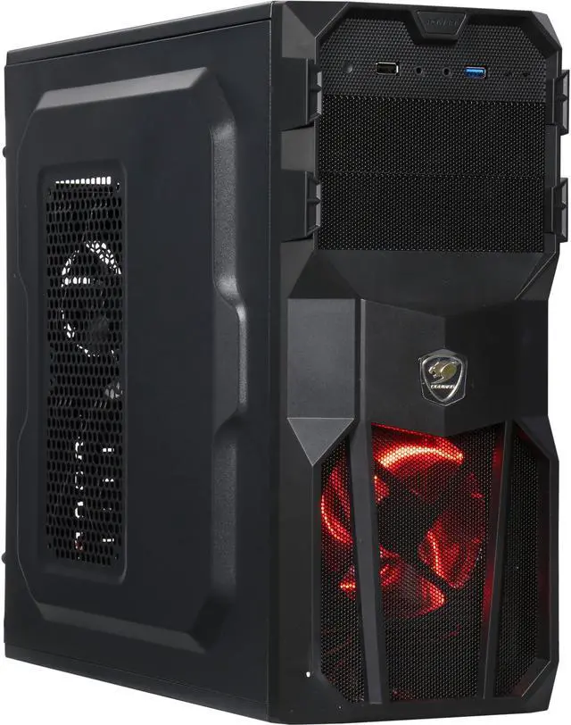 Main image of COUGAR MX200 Black ATX Mid Tower Computer Case Standard ATX PS2 (optional) Power Supply