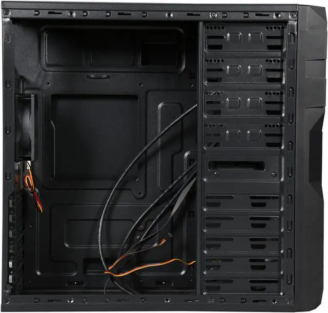Alt view image 7 of 9 - COUGAR MX200 Black ATX Mid Tower Computer Case Standard ATX PS2 (optional) Power Supply