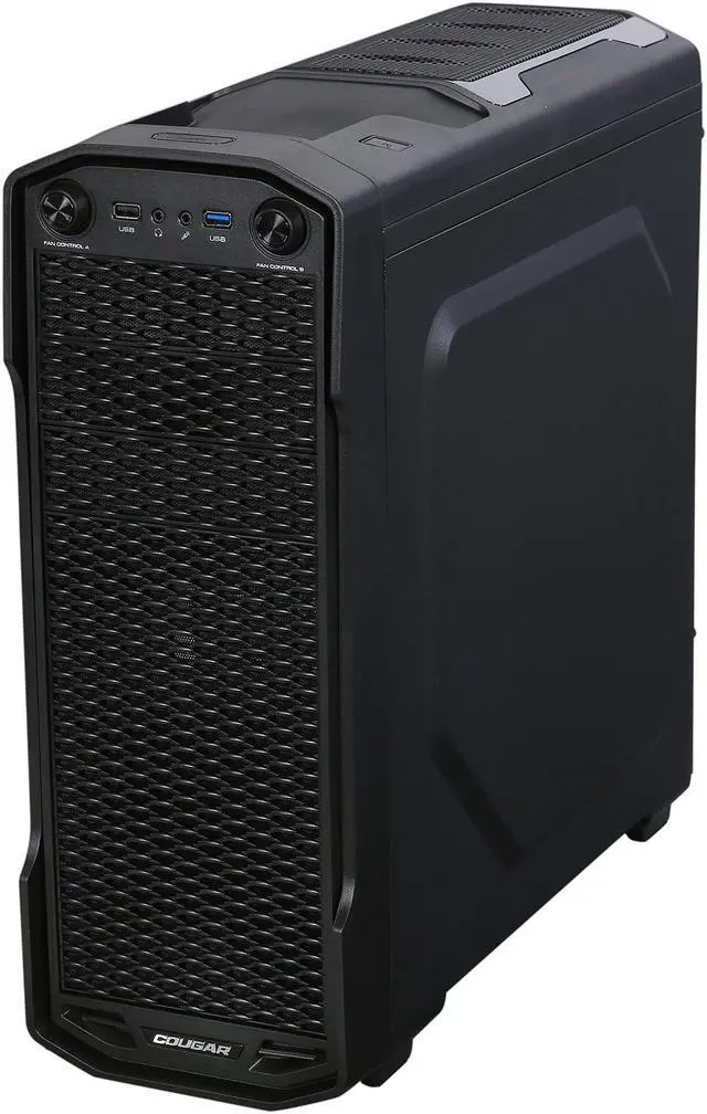 Alt view image 3 of 10 - COUGAR MX310 ATX Mid Tower NEW RUGGED DESIGN GAMING MIDI TOWER