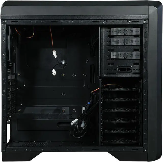 Alt view image 6 of 10 - COUGAR Pioneer-X Black Steel ATX Mid Tower Computer Case