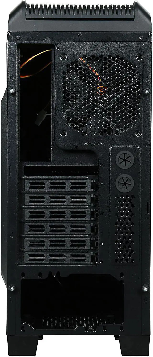 Alt view image 9 of 10 - COUGAR Pioneer-X Black Steel ATX Mid Tower Computer Case