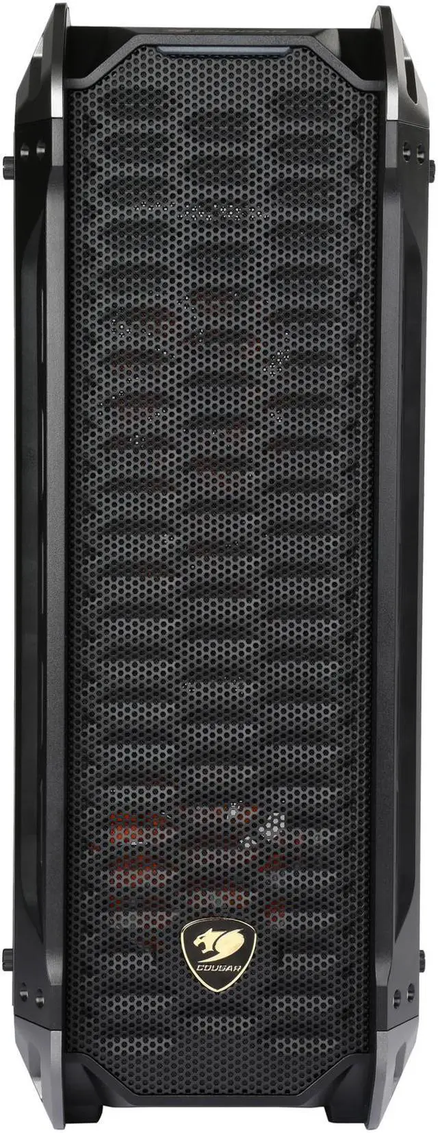 Alt view image 2 of 13 - COUGAR Panzer-S Black ATX Mid Tower Transparent Fortress Computer Case