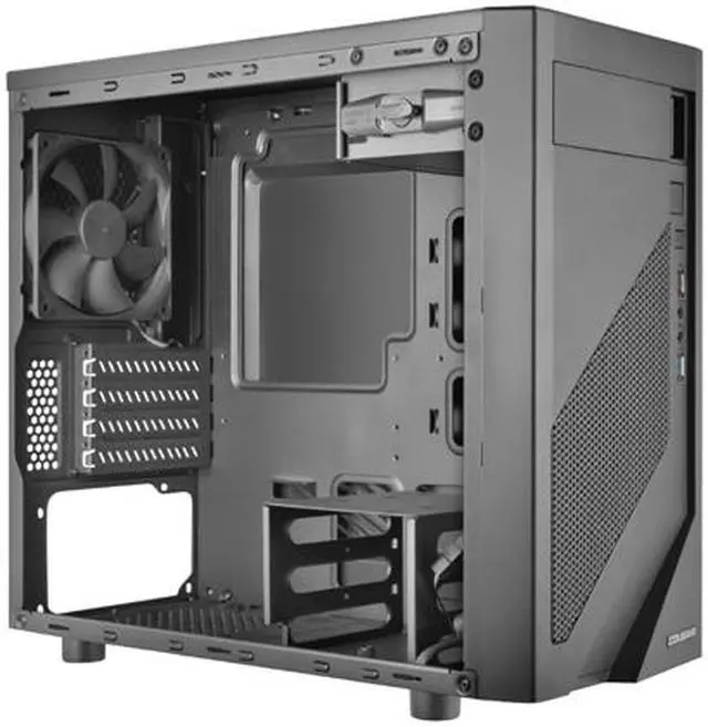 Alt view image 6 of 7 - COUGAR MG110 Micro ATX Mid Tower Micro ATX MG110 USB 3.0 Case Standard ATX PS2 Power Supply