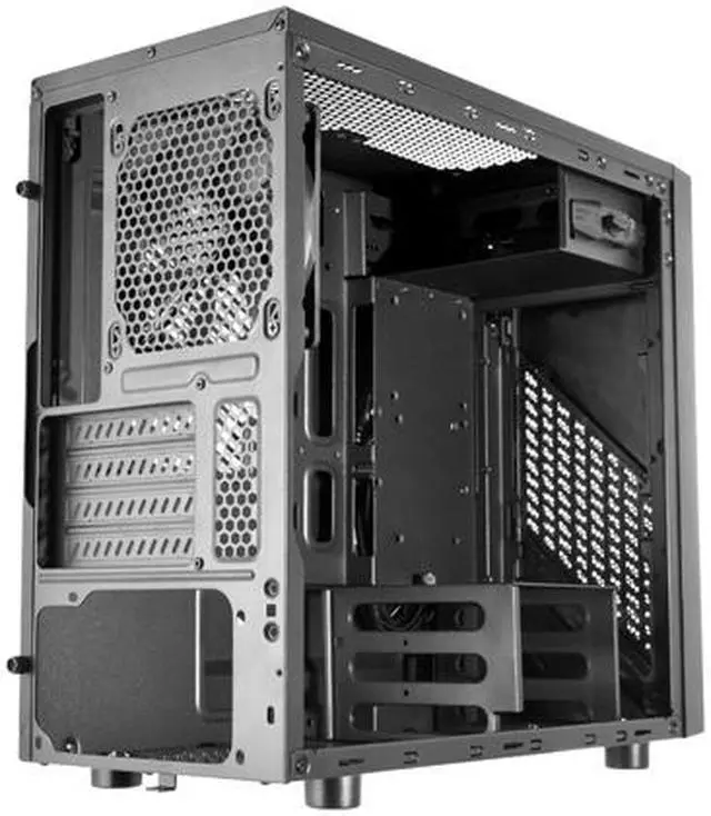 Alt view image 7 of 7 - COUGAR MG110 Micro ATX Mid Tower Micro ATX MG110 USB 3.0 Case Standard ATX PS2 Power Supply
