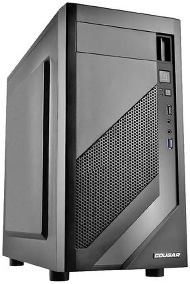 Alt view image 2 of 7 - COUGAR MG110 Micro ATX Mid Tower Micro ATX MG110 USB 3.0 Case Standard ATX PS2 Power Supply