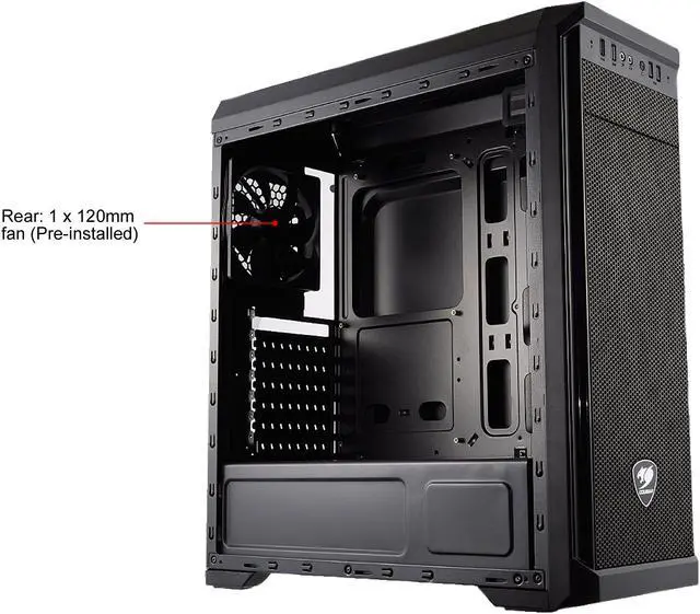Alt view image 12 of 12 - Cougar MX330-X Mid Tower Case with USB 3.0