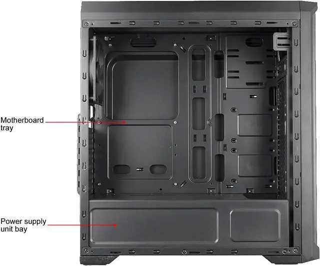 Alt view image 9 of 12 - Cougar MX330-X Mid Tower Case with USB 3.0